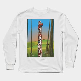 totem pole Long Sleeve T-Shirt